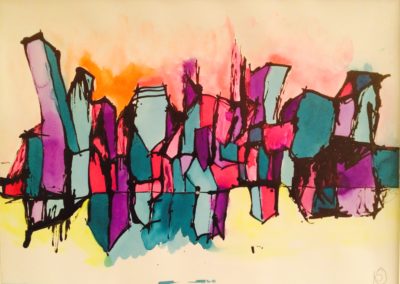 NR.15, AKVAREL OG TUSCH