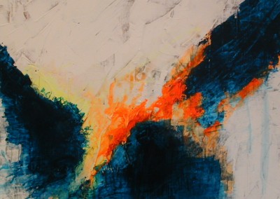 NR.M15, 75 X 75 CM, ACRYL PÅ PLADE