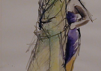 NR.6, AKVAREL OG TUSCH