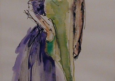 NR.8, AKVAREL OG TUSCH