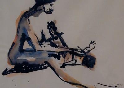 NR.4, AKVAREL OG TUSCH